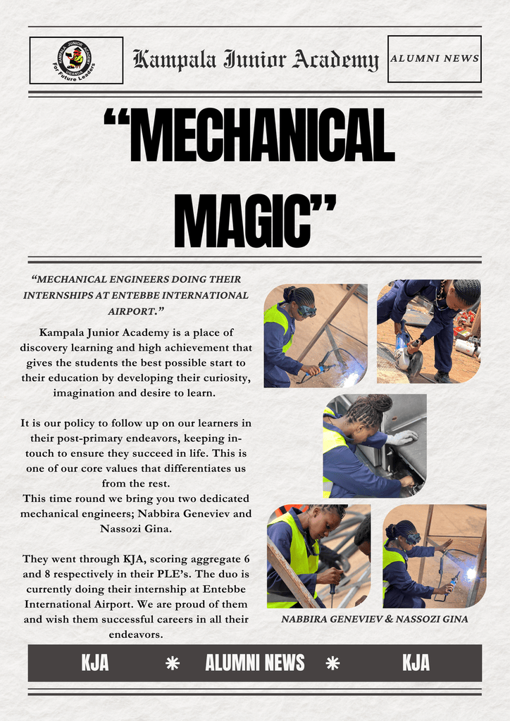 Nabbira Geneviev and Nassozi Gina.